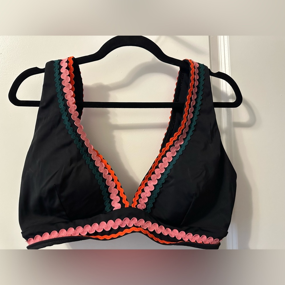 Boden Rik Rak Bikini Top Size 14 - Picture 2 of 6